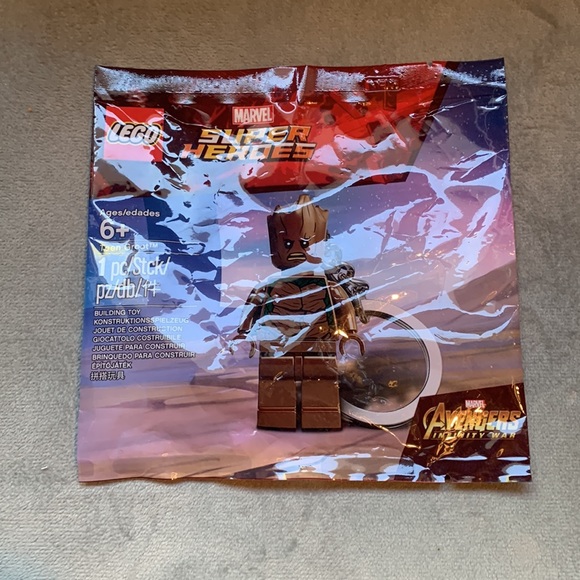 Lego Marvel superheroes Groot keychain - Picture 2 of 4